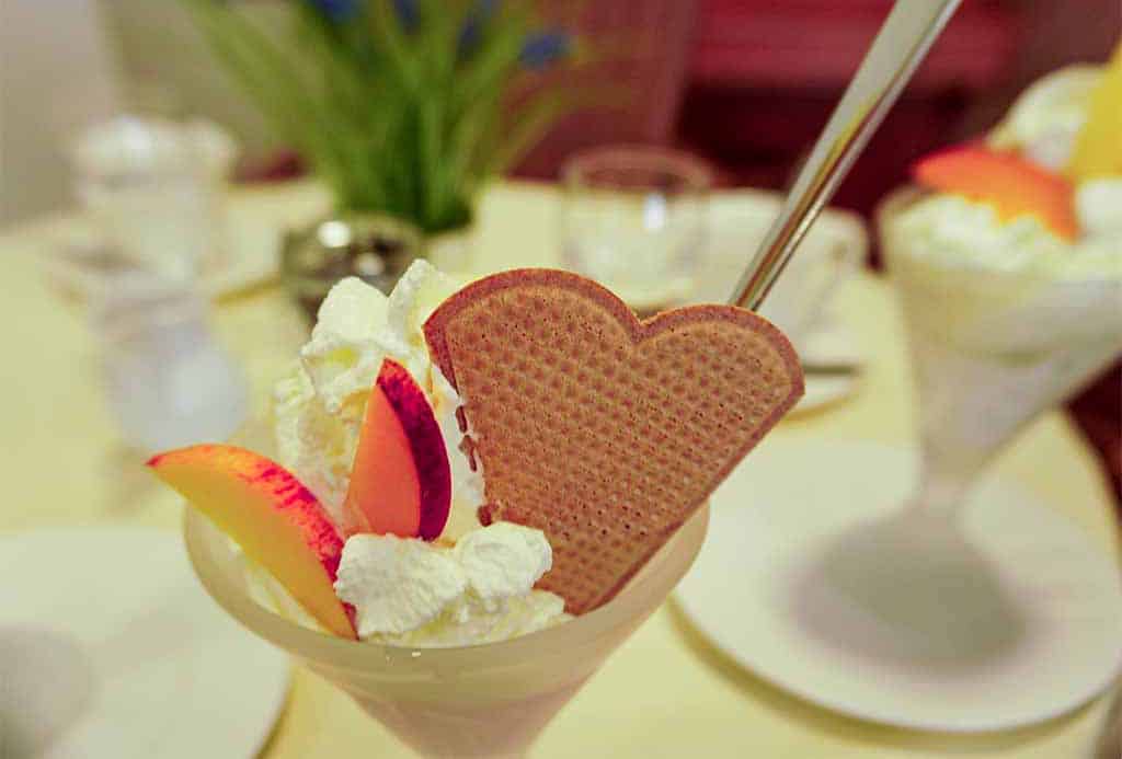 Eisbecher Cafe Klatsch
